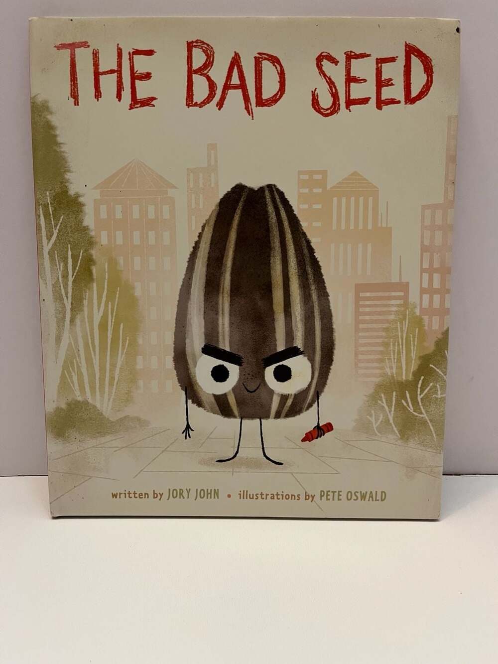 The Bad Seed by Jory John and Pete Oswald Hardcover Book